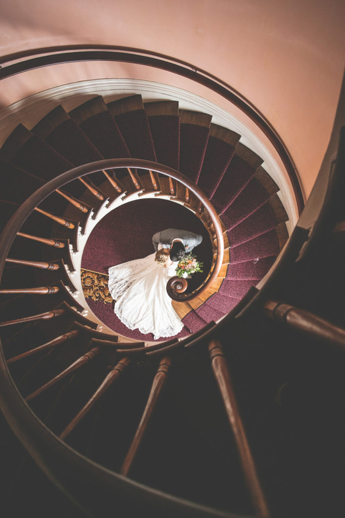 Spiral Staircase wedding picture
Choosing a Wedding photographer whose work you will love
